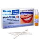 IQ6 Kit de Cuidados Intensivos 6 semanas CoQ10 Gum Gel Tratamento e Kit de Cuidados Orais com Ultrasoft Perio Escova de dentes, Limpador de Língua, Floss e Guia de Cuidados Orais