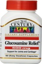 21o Século Relívio de Glucosamina 500 Mg, 60 Cápsulas Fácil de Engolir, (Pacote de 3)