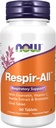 Now Supplements, Respir-AllTM com Quercetina, Vitamina C, Extrato de Nettle e Bromelain, Suporte Respiratório*, 60 Comprimidos