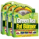 Nutrição aplicada Queimador de gordura de chá verde - 30 Gênovas líquidas, pacote de 3 - aumenta a queima de calorias e suprimentos Poderosos antioxidantes - 45 Total de serviços