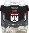 Muscle Milk Pro série Protein Shake, Baunilha intensa, 4 Contagem