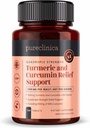 1100mg Turmérica e Curcumina x 180 Comprimidos - 6 Meses de Fornecimento - m/95% Curcumina e 5mg Extrato de Pimenta Negra