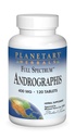 Planetary Herbals Full Spectrum Andrographis 400mg Suporte Sistemas Digestivos, Cardiovasculares e Unrinários Saudáveis - Suporte para o Fígado saudável e Imune Function - Ayurvedic Herb - 120 comprimidos