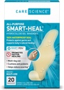 Cuidado Ciência Smart Cura All-Purpose Bandagens de gel hidrocolóide, 20 quilates 100% impermeável, reduz cicatrizes, para cuidados de ferida ou bolhas