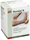 Lohmann & Rauscher Rosidal K Bandagem de compressão de estiramento curto, para uso no gerenciamento de Linfedema agudo e crônico, Edema, & Insuficiência Venosa, 3,93" x 11 jardas (10cm x 10m), 1 rolo