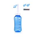 Waterpulse Neti Pot, Neti Pot Sinus Rising, Kit Neti Pot Sinus Rising 300ml com adesivo termômetro para adulto & Kid BPA Free (300ml)
