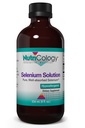 Solução de Selênio de Nutriologia - Líquido de Selênio Bem Absorvido, Selenito de Sódio Puro, Suporte de Tiróide, Antioxidantes, Suplemento de 100 mcg, Hipoalergênico - 8 Fl Oz