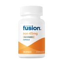 Suplemento Bariátrico de Ferro de Fusão 45mg com Vitamina C ou 1 por dia , Vitaminas para Mulheres e Homens , Gluten, Laticínios e Soja Livre , Não-GMO , 60 Contagem