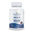 Naturals nórdicos Gummies multivitamin masculinos, Berry misto - 60 Gummies - Suporte para ossos saudáveis, vasos sanguíneos, energia e imunidade - Não-GMO, vegetariano - 30 Servings