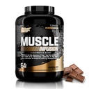 Nutrex Research Whey Protein Powder, Chocolate Muscle Infusion Whey Isolate w/EAA & Hi BCAA para ganho muscular - 5 libras - Muscle Builder para homens e mulheres, nutrição esportiva, sabor delicioso e textura