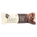 NuGo Nutrition - Slim Bar Brownie Crunch - 1,59 oz (Pacote de 12)