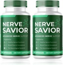 Novo Salvador Nervo para Neuropatia- Cápsulas de Suporte Nervo Avançado