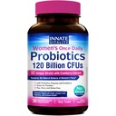 Vitalidade inata Probióticos femininos, 120 bilhões de UFC, 32 Strains testados, Probióticos para as mulheres, Controle de Levedura, Suporte de pH vaginal, Prebióticos, Enzimas Digestivas, Cranberry, Uma vez diariamente 30 Cápsulas Veggie