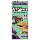 FITCRUNCH Protein Bares, Snack Tamanho Variety Pack, Gluten Free (18 Bares, Menta Chocolate Chip & Peanut Butter Jelly)