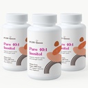 Pure 40:1 Inositol - Myo + D-Chiro Inositol Suplemento - para mulheres com fertilidade, pele, e necessidades do ciclo menstrual - 3 Garrafas
