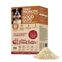 Fidobióticos Boa guts para Mutts médios Probiótico para cães, 6 bilhões de UFCs, 11 Strains, 5 Enzimas Digestivas, 2 Prebióticos, Saúde Digestiva Gut para cães, Adulto e Filhotes Probióticos Suplementos (30 dias)