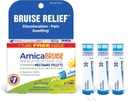 Boiron Arnica Bruise - Arnica Montana 30c para alívio da dor, inchação e descoloração de contusões - 3 Conde (240 Pellets)