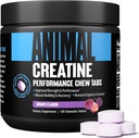 Animal Omega Omega 3 & 6 Suplemento com Creatine Chews comprimidos melhorados com AstraGin 30 Dia Pack