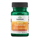 Swanson Beta-Caroteno - Suplemento de vitamina A Promovendo a saúde imunitária, olho e pele - fórmula de bem-estar natural - (250 Softgels, 3000mcg cada)