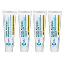 Globo (4 pacote triplo antibiótico + alívio da dor unguento 1 onças, antibiótico de primeiros socorros, acalma a dor, cortes, queimaduras e raspas 24 horas de proteção contra infecção