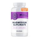 Glicinato de Magnésio Vimergy – Apoio ao Stress – Quelated para evitar aborrecimento da barriga*– Promove a saúde do coração e energia*– Kosher, Vegan Gluten-Free – 300 Caps