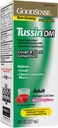 GoodSense Tussin Cough Syrup DM, Framboesa sabor, Alivio eficaz para tosse e congestionamento do peito, Muco Thins, 8 Fl Oz