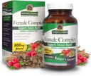 Resposta da natureza Complexo feminino □ Suplemento dietético de alta força □ Vegetarian & Vegan (90 Cápsulas)