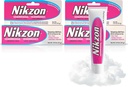 Creme de hemorróidas Nikzon – Efeito duplo para dor e inchação, Área anorretal irritada dos números, fórmula calmante e de ação rápida, Tratamento de hemorróidas de ação dupla, 0,9 Oz, 2-Pack