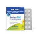 Boiron Arnica 30C Comprimidos para alívio da dor da dor muscular, dor articular, inchaço da lesão ou contusões - 60 Contagem