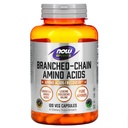NOW Foods Branch-Chain Amino (BCAA) 800mg, 120 Cápsulas
