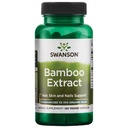 Swanson Bambu Extract para cabelos e unhas Sílica Suplemento Suporta Colágeno 300 mg 60 Cápsulas Veggie