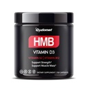 HMB com D3, K2 & B12 – Muscle Health Supplement – 150 Cápsulas – Made in USA