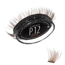 Lashify Plushy 12 milímetros Gossamer Cílios em cor de chocolate, Fácil DIY Falsos Cílios para um olhar volumoso ainda natural