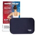 Relief rápido Grande Reusable Gel Cold Compress - Pacotes de gelo Flex Confortáveis para trás, joelho, ombro, dores musculares e alívio da dor corporal 8” x 12” Grande