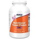 Now Foods Supplements, Nutritional Yeast Flakes, Fortificado com B-Vitamins adicionais, Super Food, 10-Ount