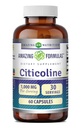 Fórmulas surpreendentes Suplemento de citicolinas 1000 Mg por serviço Cápsulas Não-GMO □ Gluten-Free