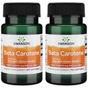 Swanson Beta-Caroteno (Vitamina A) Suporte antioxidante para o sistema imunológico da pele 10000 Iu (3000 mcg) 100 Sgels (2 embalagem)