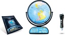 Replogle Globe for Children Interactive 12 Inch Talking World Globe with Stand,Learning Educational Toy4 Kids for Classroom Kids Ages 4-8 & Decor