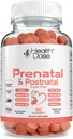 Dose de saúde Suplemento Complexo Pré-natal/Pós-Natal. Vitamina B6, B12, C, Zinco. 90Ct