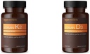 Elementos Vitamina K2 (100 mcg, 65 cápsulas) e Vitamina D3 (5000 UI, 180 Softgels)
