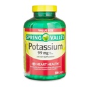 ikj Potássio Caplets Suplemento dietético Tamanho, 99 Mg, contagem de 500