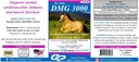 SU-PER DMG 3000 Horse Supplement - Treinamento e Suporte de Desempenho Líquido - Suporta Imune Cardiovascular Normal e Função Músculo - 1 Galão, Fornecimento de 4 Mês