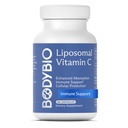 BodyBio Vitamina C lipossomal - poderoso antioxidante para suporte imunológico e saúde celular, ácido ascórbico puro com absorção máxima