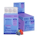 Neuro Melatonina 5mg Dormir & Recarregar Mentas (144 peças) - Dissolver rapidamente Melatonina Açúcar Mentas Grátis com Limão Balm & Camomila para Melhor Dormir - Suplemento de Sono Calmo para Adultos - Boa noite