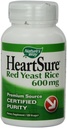 Estilo da natureza Coração certo vermelho levedura arroz 600 mg duas vezes por dia, 120 VCaps