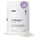 VERISOL® Péptidos de Colágeno Hidrolisados Tipo I e III com Vitamina C, Ácido Hialurônico, Biotina, Q-ACTIN® – Pó de proteína não aromatizado para pele lisa, cabelo espesso, unhas fortes e saúde comum