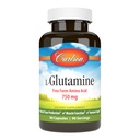 Carlson - L-Glutamina, Aminoácido Forma Livre, 750 mg, Produção de tecido muscular, 90 Cápsulas