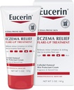 Eucerin Eczema Relief Flare-up Tratamento - Fornece alívio imediato para a pele Eczema-Prone - 5 onças. Tubo