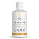 VTC VitaTradingCo. Óleo C8 MCT 100% puro □ 3X ácido cáprico destilado □ Gordura saudável para energia limpa