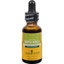 Herb Pharm certificado orgânico Gotu Kola extrato líquido para suporte do sistema musculoesquelético, 1 Fl Oz